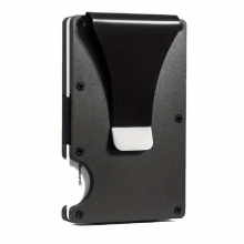 RFID Blocking Minimalist Metal Money Clip Wallet The Perfect Christmas Gift For Men