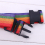 1 Pc Rainbow Pattern Bag Belt Nylon Adjustable Luggage Case Strap Reusable Travel Accessories 5