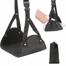 Travel Foot Rest Hammock Office Foot Rest Strap Airplane High speed Rail Foot Rest Hammock Travel Accessories
