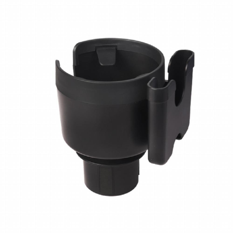 Car Cup Holder Expander With Mobile Phone Holder Multifunctional Automotive Cup Holders And Organizer Expandable Insert 2 In 1 Cup Holder Black 885674683571