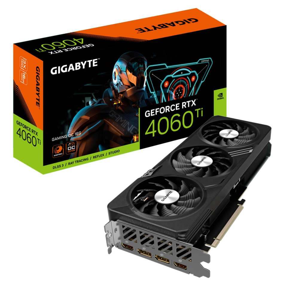 Gigabyte GeForce RTX 4060 Ti GAMING OC 16GB Graphic Card GDDR6 HDMI DP