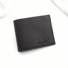 Mens Soft Leather Compact Bifold Wallet