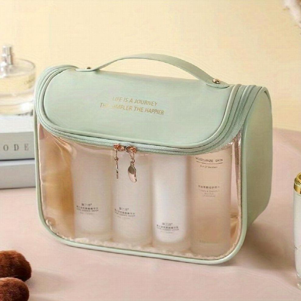 Cosmetic Bag Portable Large Capacity Cosmetic Storage Bag Makeup Bag Travel Waterproof Toiletry Bag