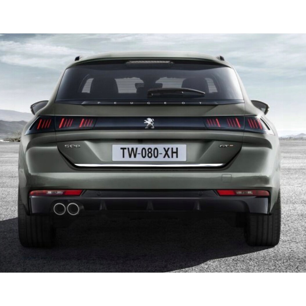 Peugeot 508 Ii Sw - Chrome Trunk Trim - Tailgate Accent - Premium Car Rear Detail - Shine Enhancer 3M 4094245396437