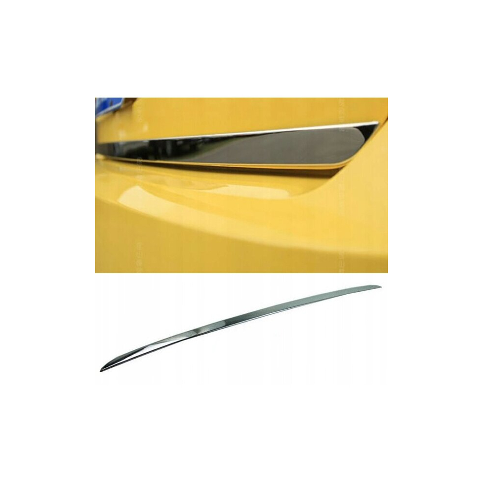 Peugeot 407 Sw - Chrome Trunk Trim - Tailgate Accent - Premium Car Rear Detail - Shine Enhancer Tuning Klapa 4 4092818703682