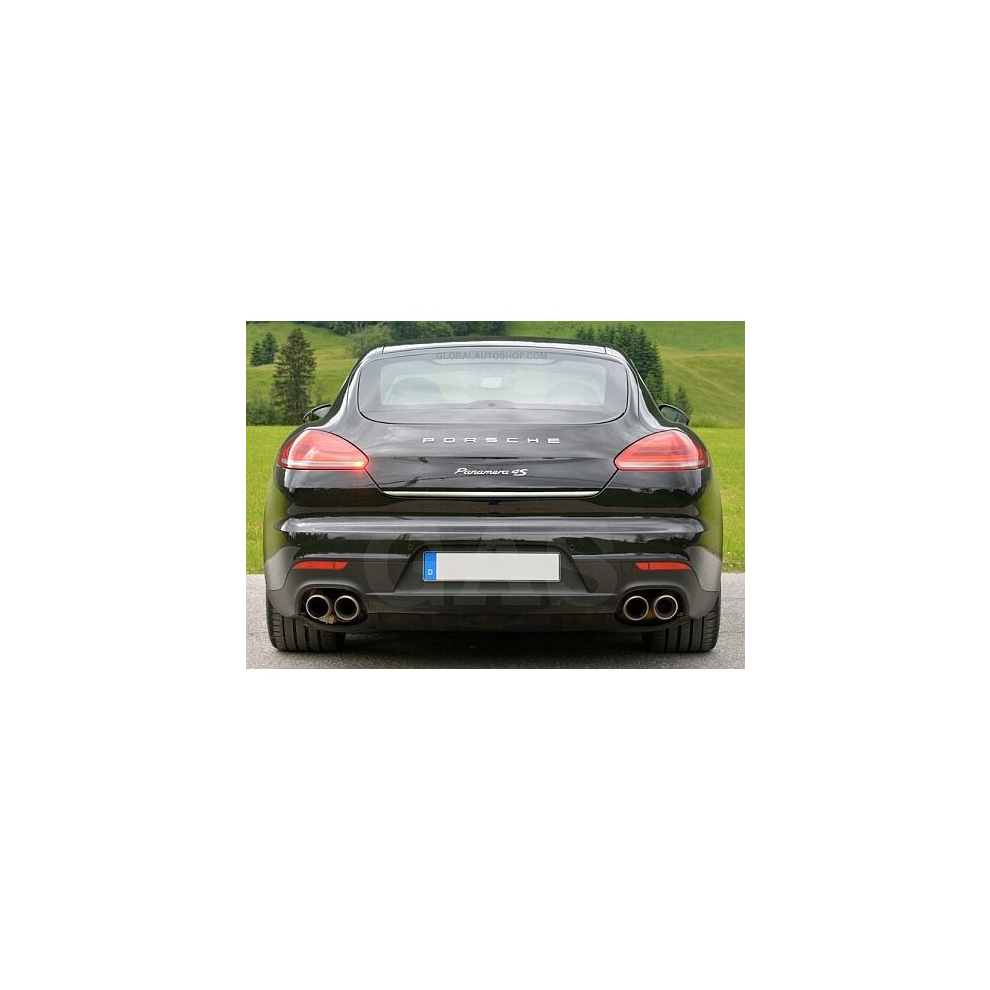 Porsche Panamera Ii 2016+ Chrome Trunk Trim - Tailgate Accent - Premium Car Rear Detail - Shine Enhancer 4135386237750
