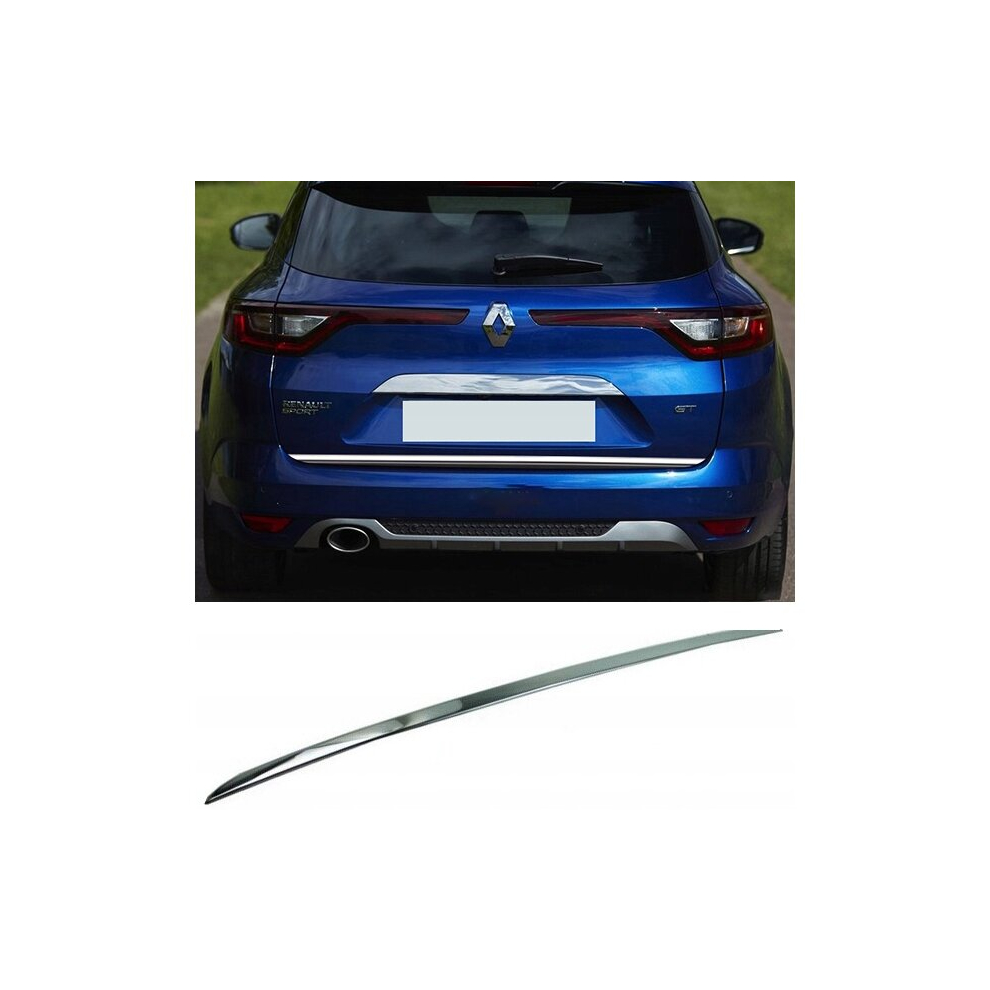 Renault Megane Iv Estate - Chrome Trunk Trim - Tailgate Accent - Premium Car Rear Detail - Shine Enhancer 4119355784018