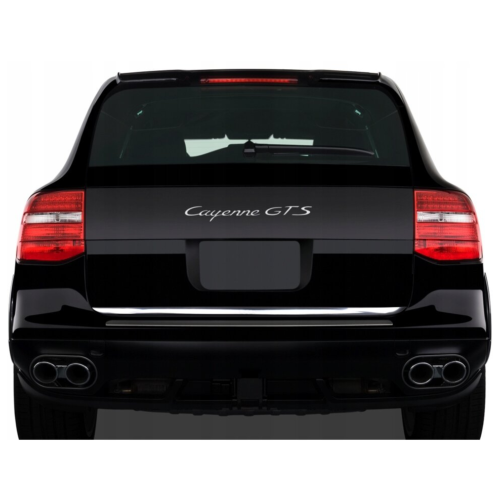 Porsche Cayenne I - Chrome Trunk Trim - Tailgate Accent - Premium Car Rear Detail - Shine Enhancer 4114712143668