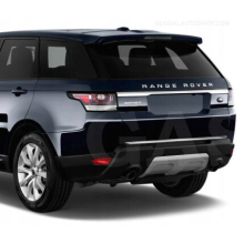 Range Rover Sport 2013+ Chrome Trunk Trim - Tailgate Accent - Premium Car Rear Detail - Shine Enhancer