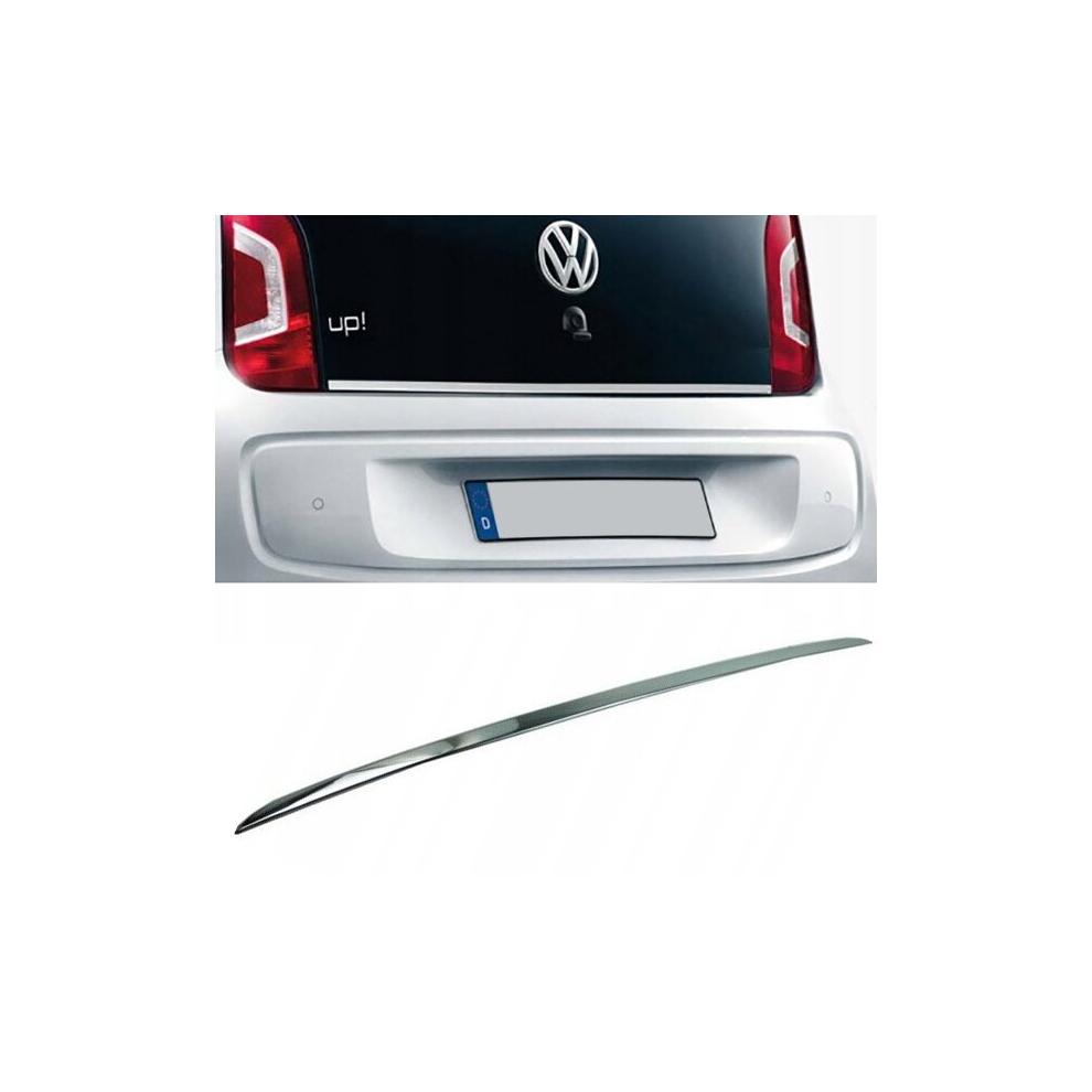Vw Volkswagen Up - Chrome Trunk Trim - Tailgate Accent - Premium Car Rear Detail - Shine Enhancer 4136894085895
