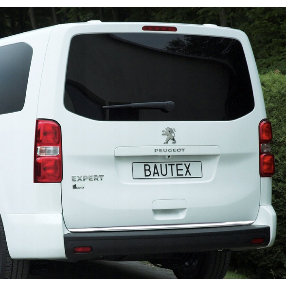 Peugeot Expert - Chrome Trunk Trim - Tailgate Accent - Premium Car Rear Detail - Shine Enhancer 4134459089456
