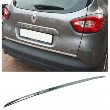 Renault CAPTUR - Chrome Trunk Trim - Tailgate Accent - Premium Car Rear Detail - Shine Enhancer Tuning