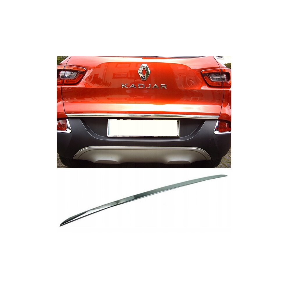 Renault Kadjar - Chrome Trunk Trim - Tailgate Accent - Premium Car Rear Detail - Shine Enhancer Tuning Na Klape 4103873469878