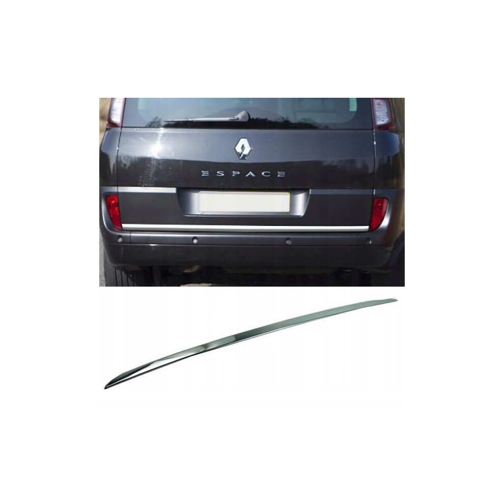 Renault Espace Iv - Chrome Trunk Trim - Tailgate Accent - Premium Car Rear Detail - Shine Enhancer 4128632827164