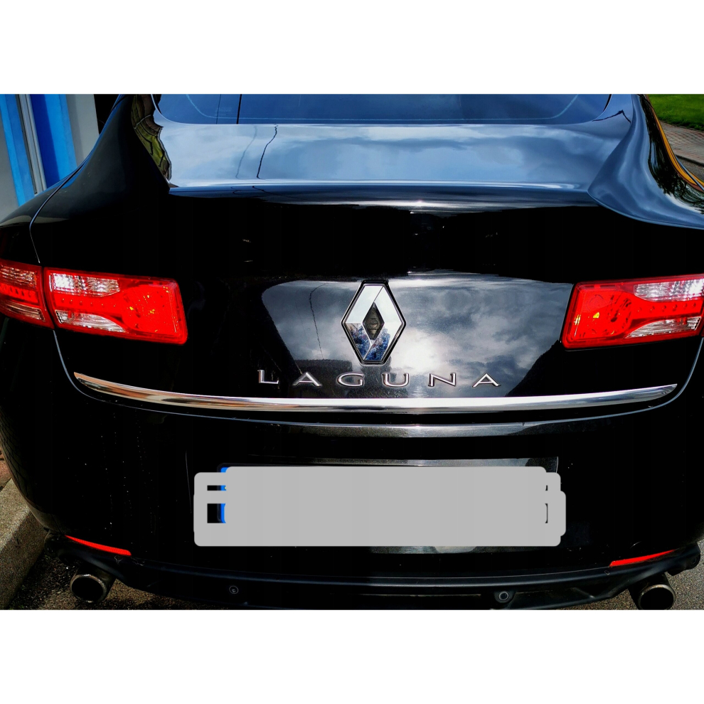 Renault Laguna Iii Coupã© - Chrome Trunk Trim - Tailgate Accent - Premium Car Rear Detail - Shine Enhancer 4104689982001