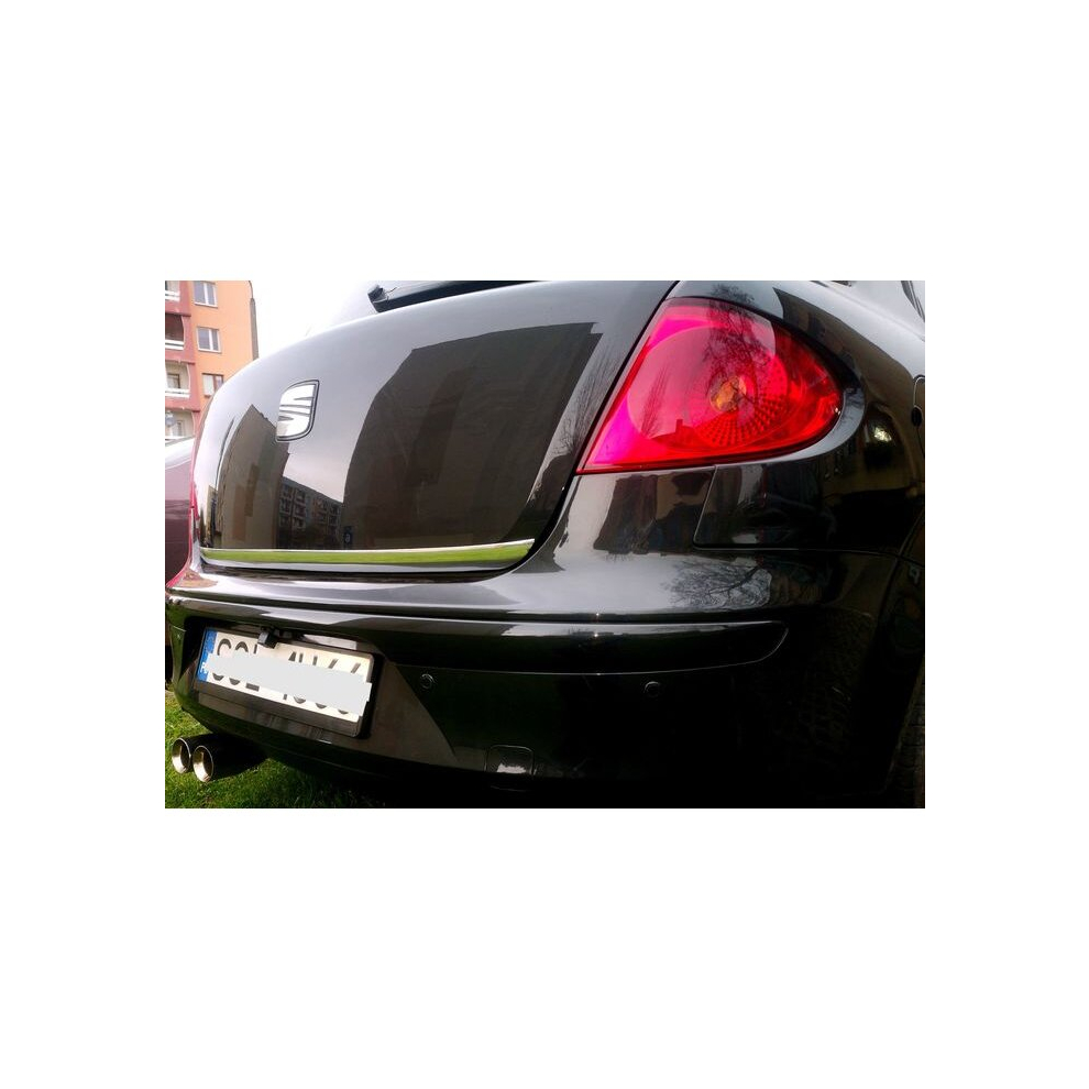 Seat Toledo Iii - Chrome Trunk Trim - Tailgate Accent - Premium Car Rear Detail - Shine Enhancer Chromowana 4 4117190878015