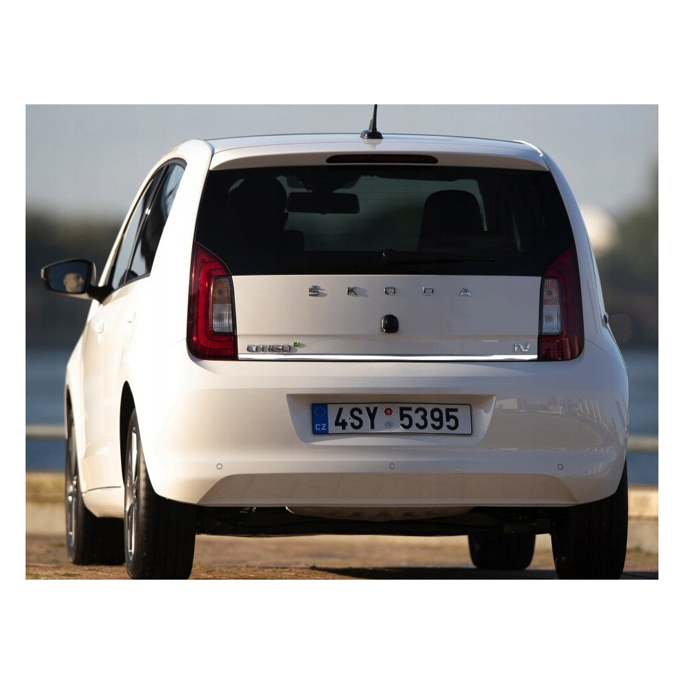 Skoda Citigo Iv - Chrome Trunk Trim - Tailgate Accent - Premium Car Rear Detail - Shine Enhancer .A 4139510738427