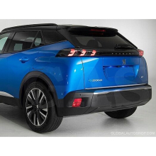 Peugeot 2008 II 2 19+ Chrome Trunk Trim - Tailgate Accent - Premium Car Rear Detail - Shine Enhancer Tuning