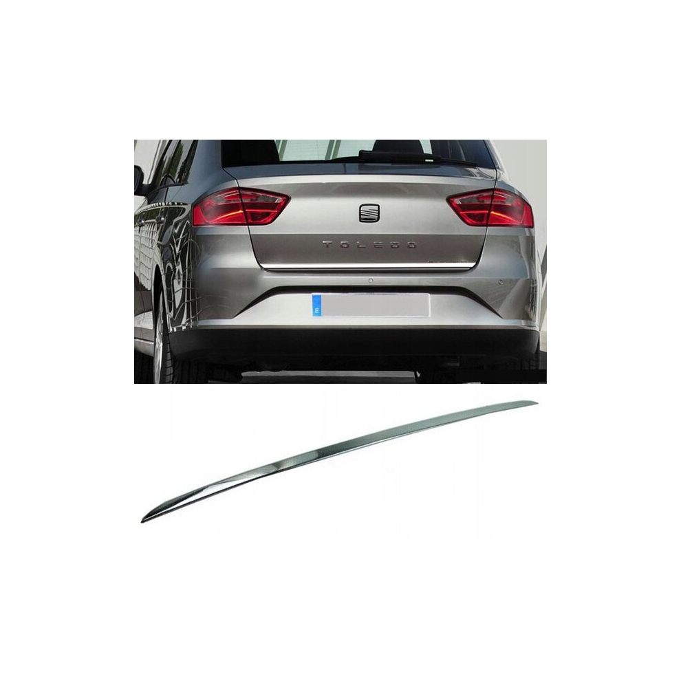 Seat Toledo Iv Saloon - Chrome Trunk Trim - Tailgate Accent - Premium Car Rear Detail - Shine Enhancer 4103715212082