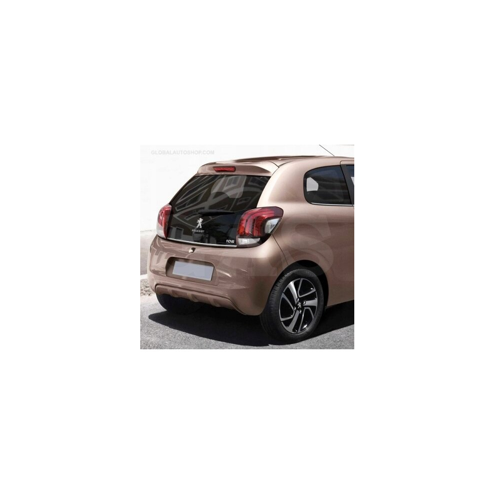 Peugeot 108 - Chrome Trunk Trim - Tailgate Accent - Premium Car Rear Detail - Shine Enhancer 4101196944065
