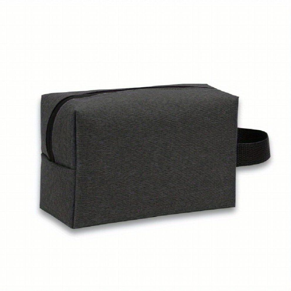 Black Waterproof Storage Bag Cosmetic Makeup Bag Travel Toiletry Bag Organizer