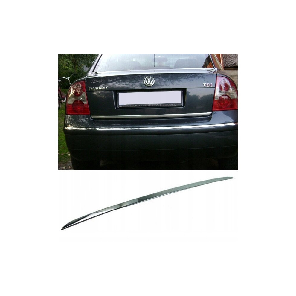Vw Passat B5 Fl Saloon - Chrome Trunk Trim - Tailgate Accent - Premium Car Rear Detail - Shine Enhancer Tuning 4100167652527