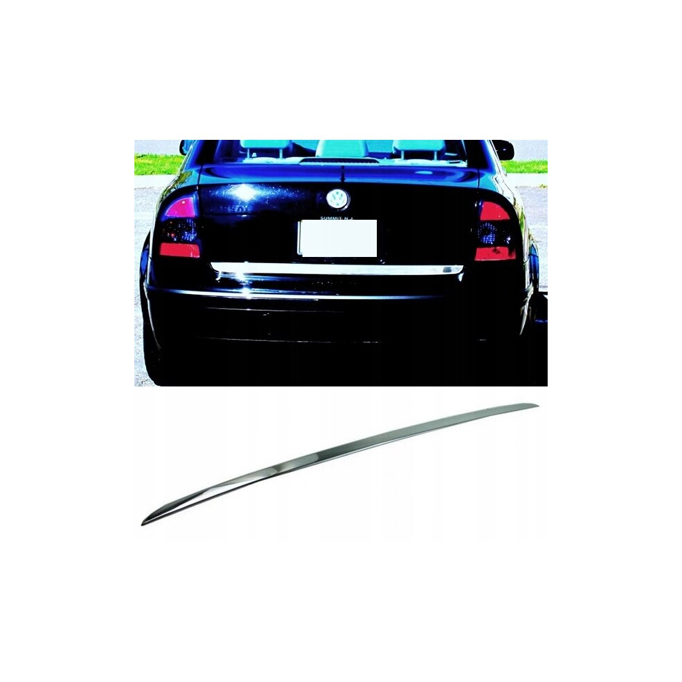 Vw Passat B5 Fl Saloon - Chrome Trunk Trim - Tailgate Accent - Premium Car Rear Detail - Shine Enhancer Tuning Tuning 4102662473706