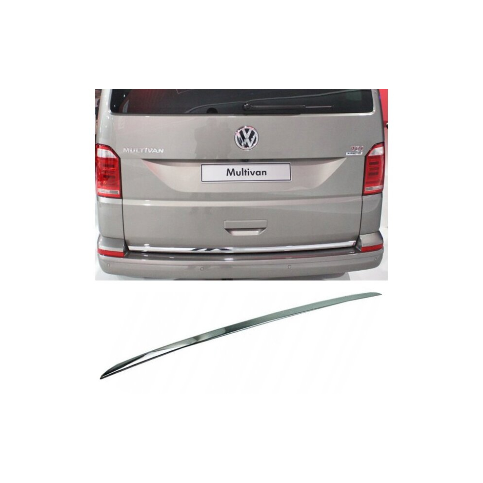 Vw Volkswagen Multivan Mk Vi - Chrome Trunk Trim - Tailgate Accent - Premium Car Rear Detail - Shine Enhancer 4094106855387