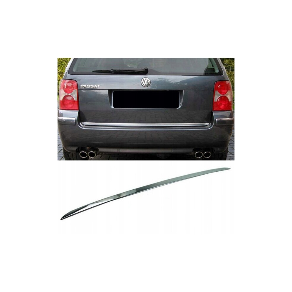 Vw Passat B5 Fl Estate - Chrome Trunk Trim - Tailgate Accent - Premium Car Rear Detail - Shine Enhancer Tuning 4119837798564
