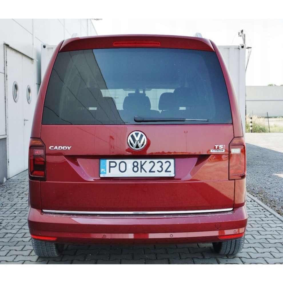 Vw Volkswagen Caddy Iv - Chrome Trunk Trim - Tailgate Accent - Premium Car Rear Detail - Shine Enhancer 4113320012151
