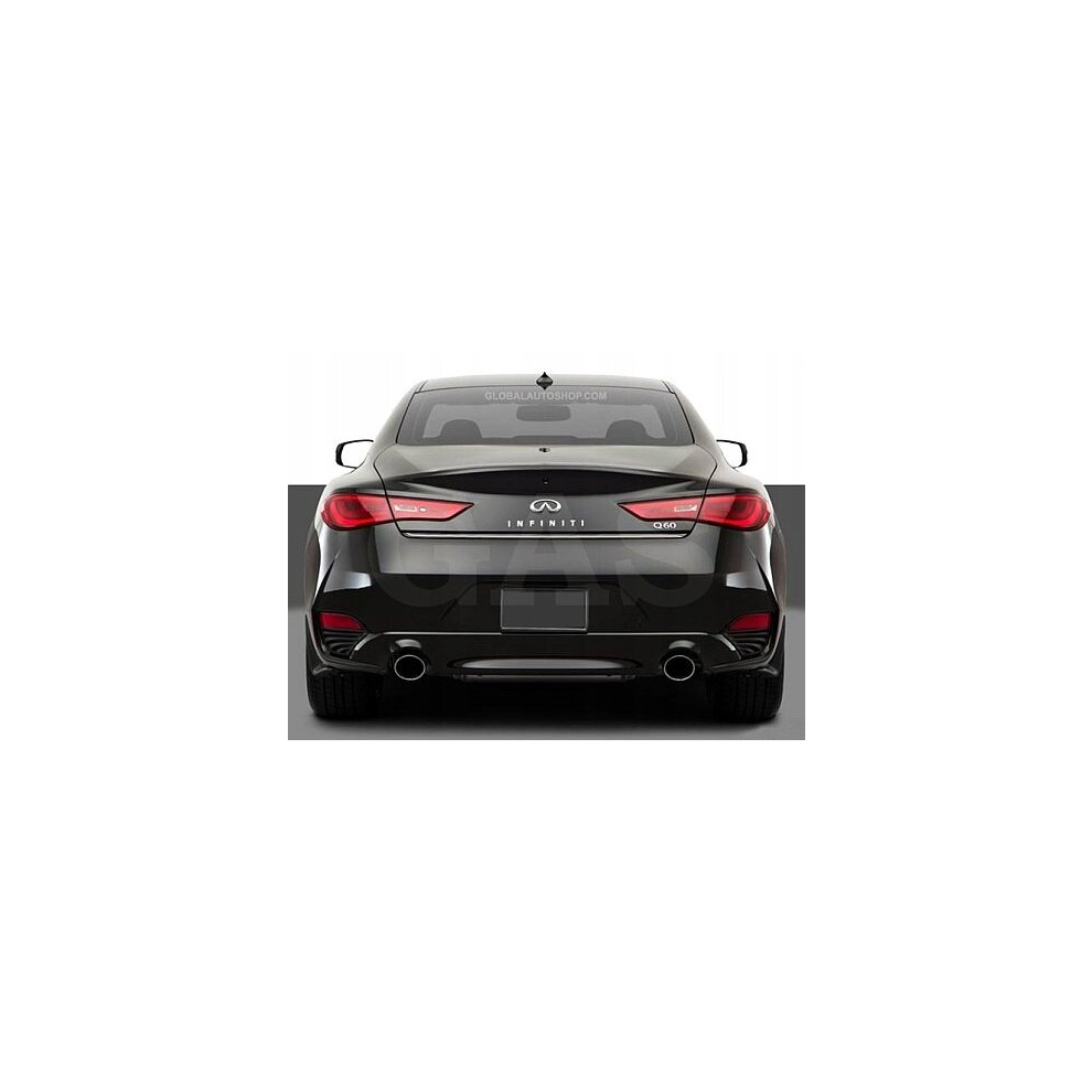 Infiniti Q60 - Chrome Trunk Trim - Tailgate Accent - Premium Car Rear Detail - Shine Enhancer 4103530542142
