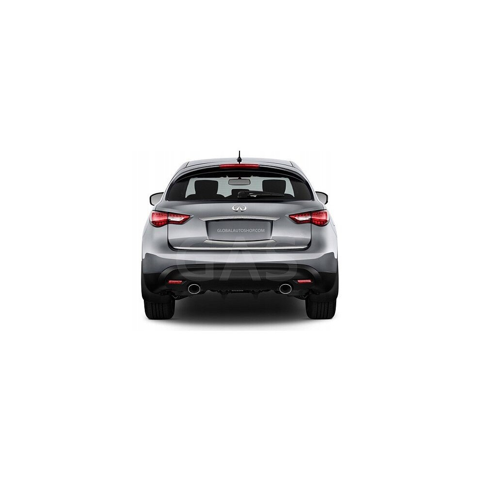 Infiniti Fx - Chrome Trunk Trim - Tailgate Accent - Premium Car Rear Detail - Shine Enhancer 4135218037862