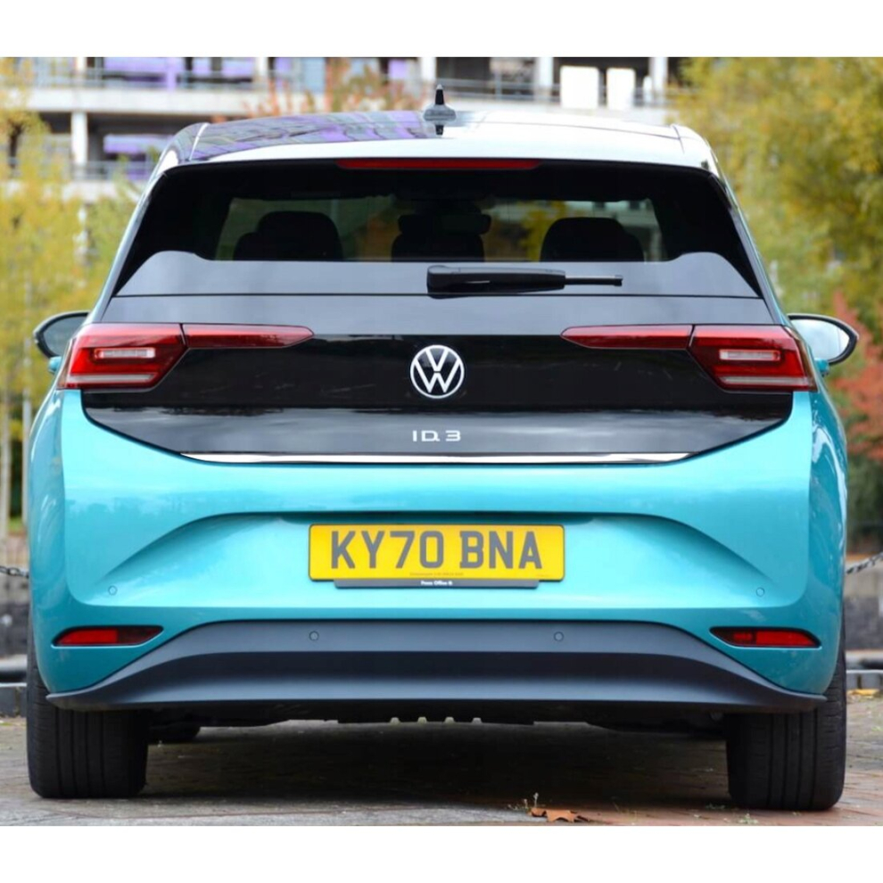 Vw Volkswagen Id.3 - Chrome Trunk Trim - Tailgate Accent - Premium Car Rear Detail - Shine Enhancer Tuning 4100943676532