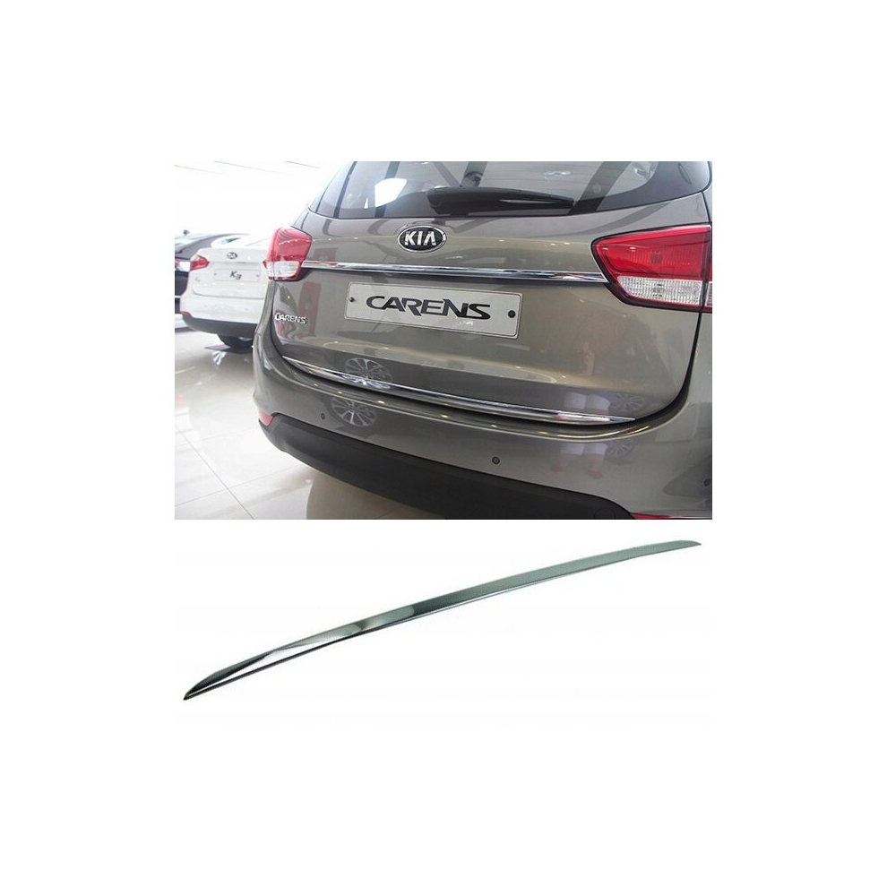 Kia Carens Iv 13- Chrome Trunk Trim - Tailgate Accent - Premium Car Rear Detail - Shine Enhancer 4115381405422