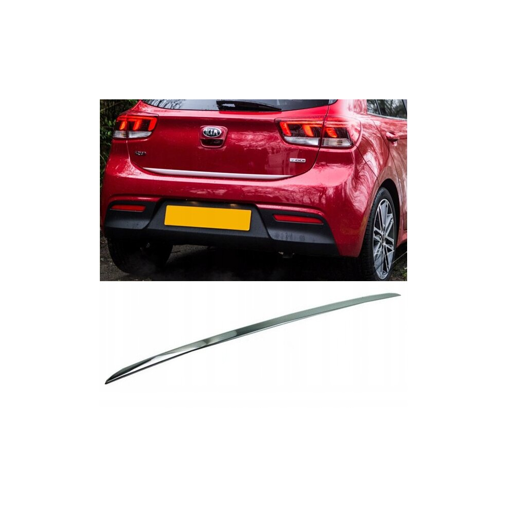 Kia Rio Iii Iv Hb Fl Chrome Trunk Trim - Tailgate Accent - Premium Car Rear Detail - Shine Enhancer 4111115314558