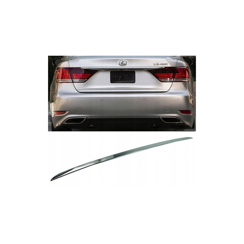 Lexus Ls 2006- Chrome Trunk Trim - Tailgate Accent - Premium Car Rear Detail - Shine Enhancer Tuning Klapa 4119843773692