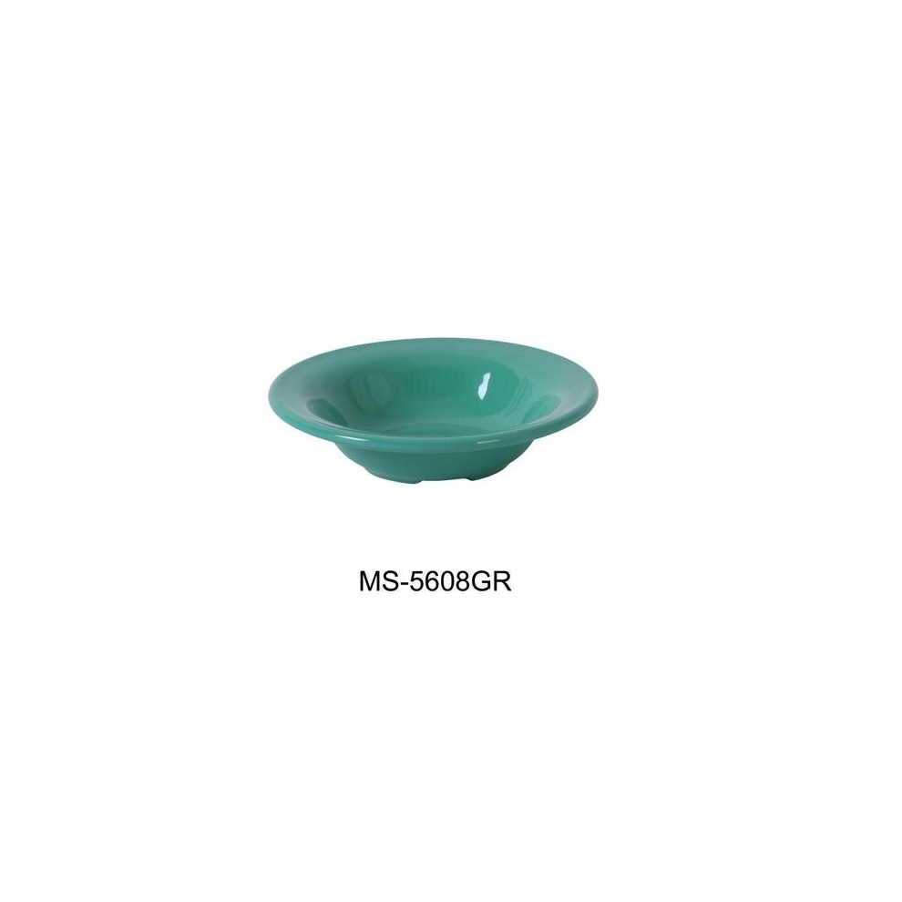 6.25 in. 8 oz Mile Stone Salad Bowl - Melamine, Green - Pack of 48-image-OPC-PCYC9FJ-NEW