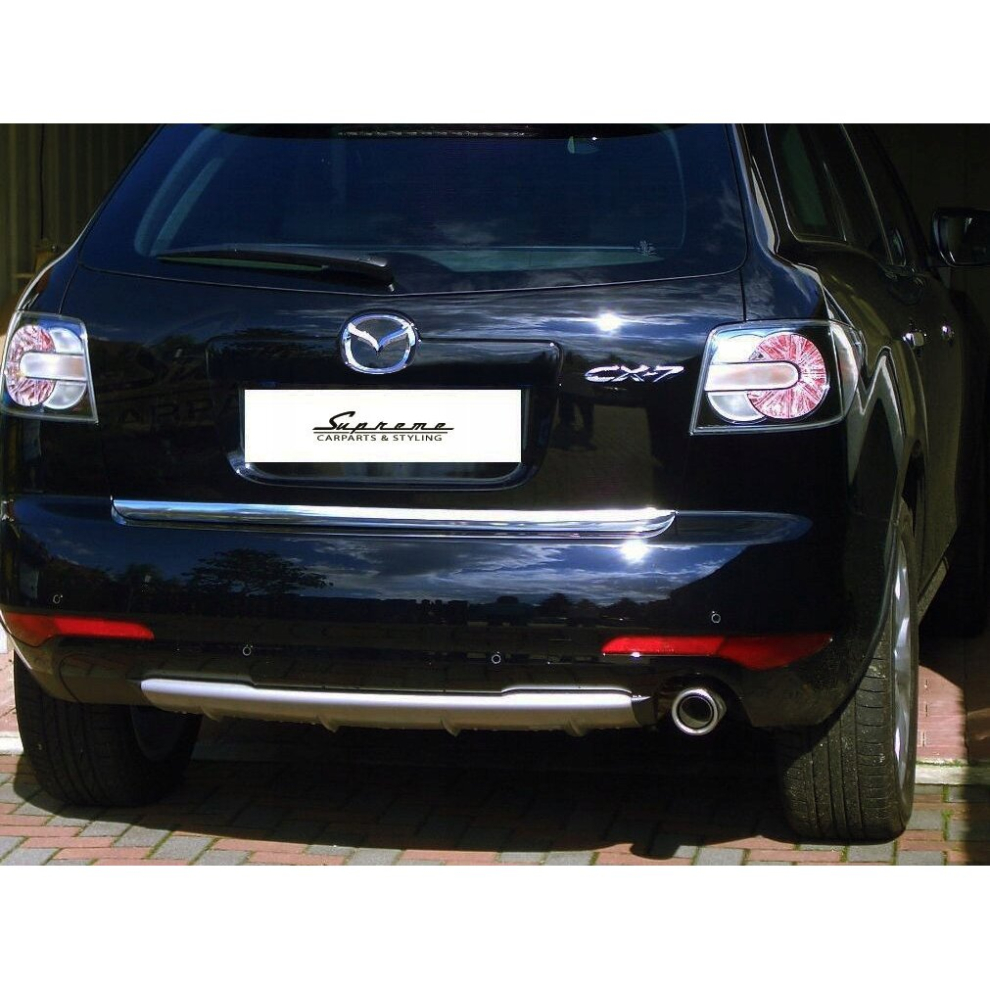 Mazda Cx7 Cx-7 - Chrome Trunk Trim - Tailgate Accent - Premium Car Rear Detail - Shine Enhancer Tuning Na Klape 4106578657366