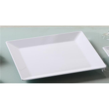 14.5 x 14.5 in. Osaka-1 Square Plate, White - Pack of 6