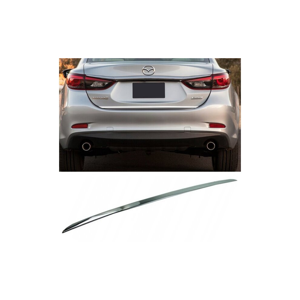 Mazda 6 Iii Saloon Gj - Chrome Trunk Trim - Tailgate Accent - Premium Car Rear Detail - Shine Enhancer 4117488551354