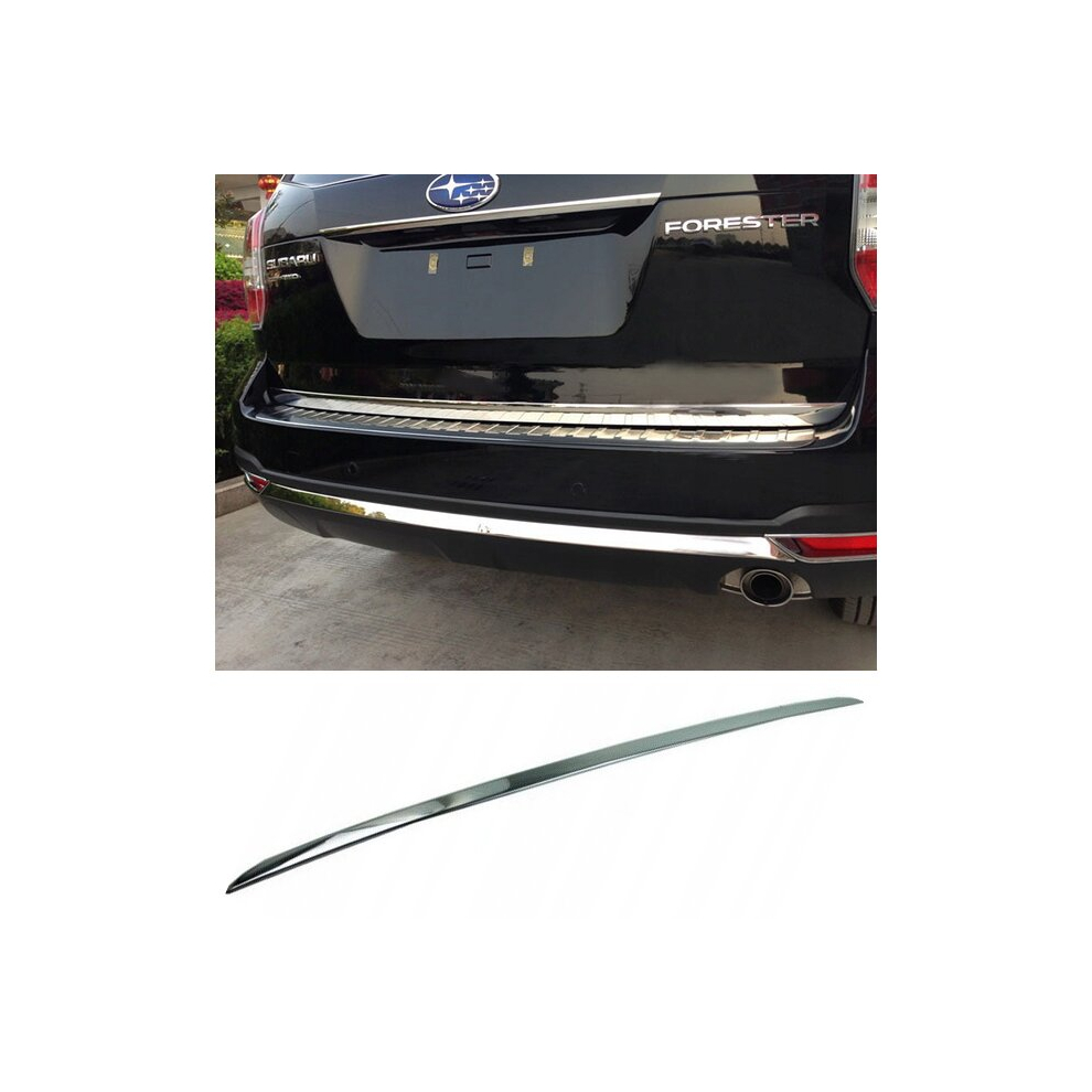 Subaru Forester Iv Sj 2012- Chrome Trunk Trim - Tailgate Accent - Premium Car Rear Detail - Shine Enhancer 4093796002156