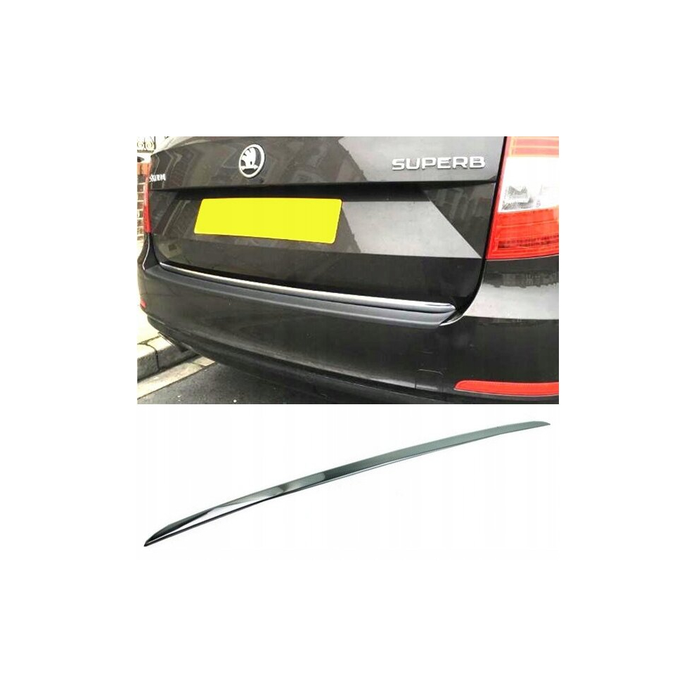Skoda Superb Ii Estate - Chrome Trunk Trim - Tailgate Accent - Premium Car Rear Detail - Shine Enhancer 4107522686463