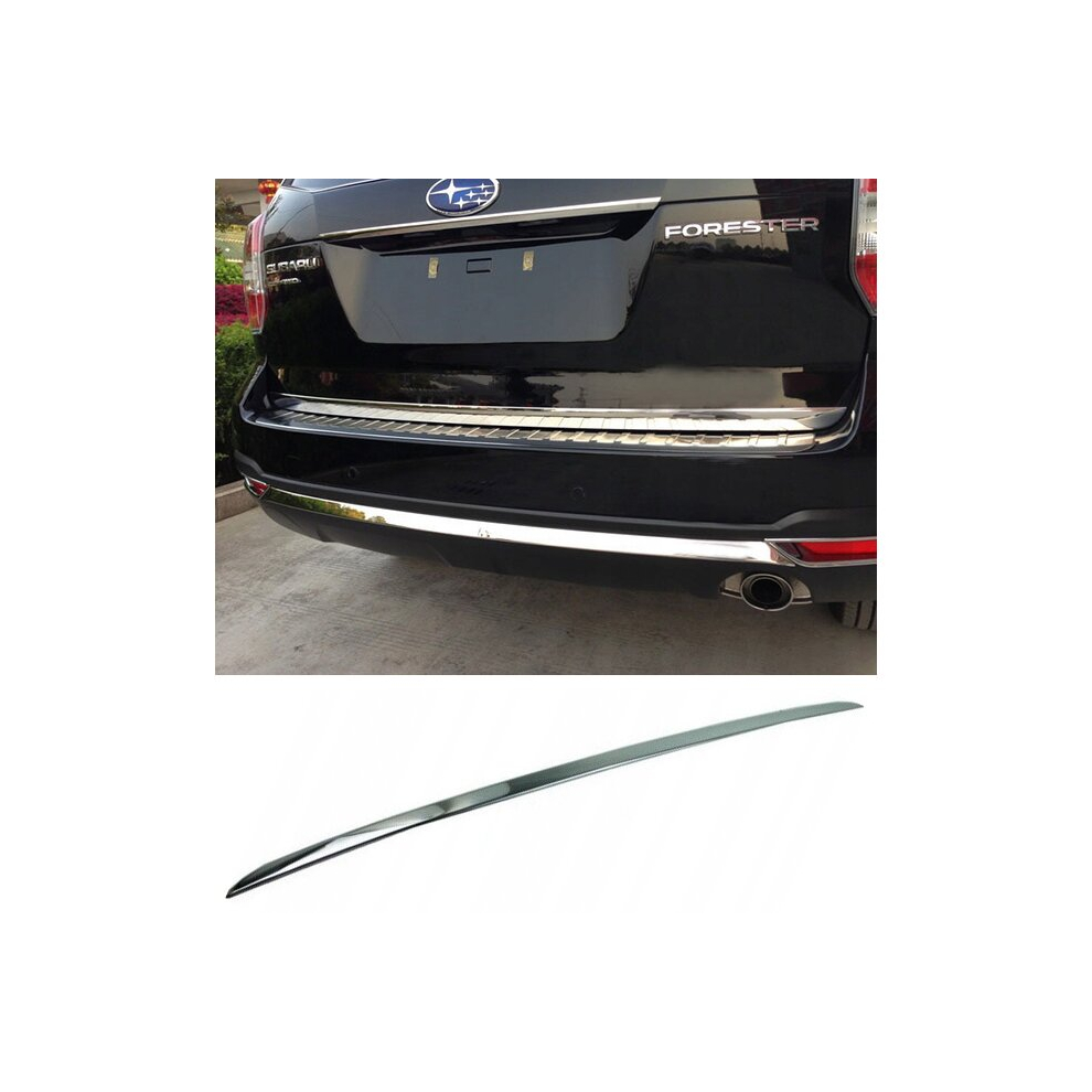 Subaru Forester Iii Sh 08-12 Chrome Trunk Trim - Tailgate Accent - Premium Car Rear Detail - Shine Enhancer 4100863271725