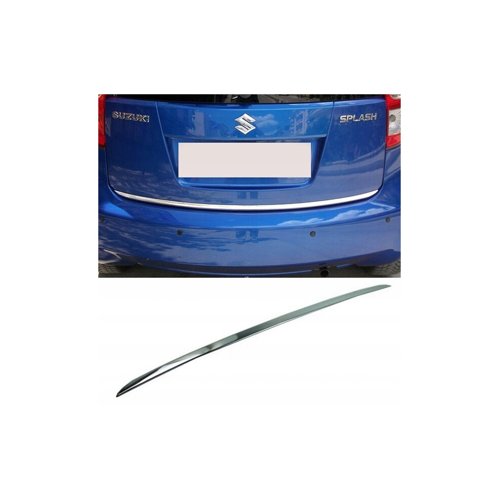 Suzuki Splash 08- Chrome Trunk Trim - Tailgate Accent - Premium Car Rear Detail - Shine Enhancer Tuning Na Klapä 4107614492996