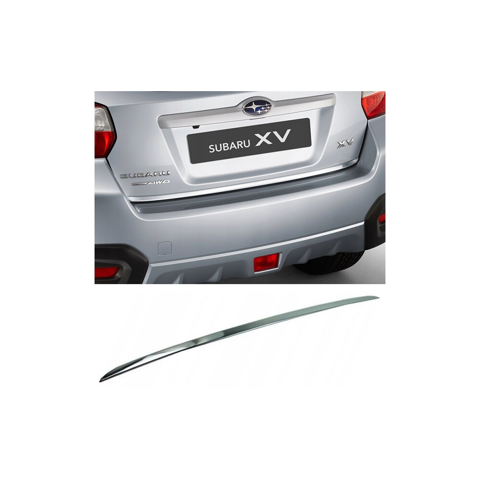 Subaru Xv - Chrome Trunk Trim - Tailgate Accent - Premium Car Rear Detail - Shine Enhancer 4135230818685