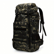 75L Large Capacity Camouflage Bag Travel Backpack Waterproof Outdoor Tactical Backpack Mountaineering Climbing Bag For Men