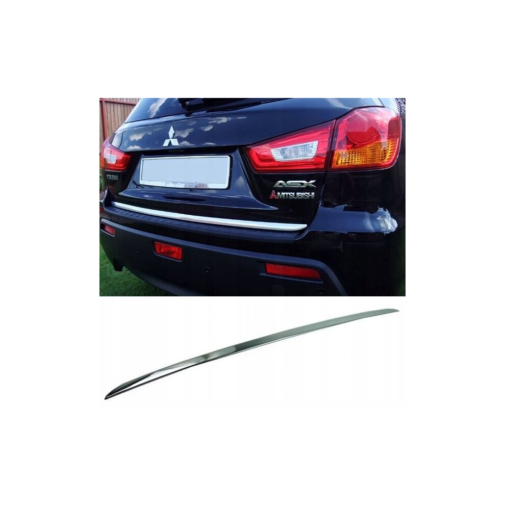 Mitsubishi Asx - Chrome Trunk Trim - Tailgate Accent - Premium Car Rear Detail - Shine Enhancer Tuning Na Klapä 4114806285786
