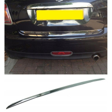 MINI One Cooper R56 Chrome Trunk Trim - Premium Tailgate Accent, High-Gloss Rear Detail, Easy 10-Minute Installation