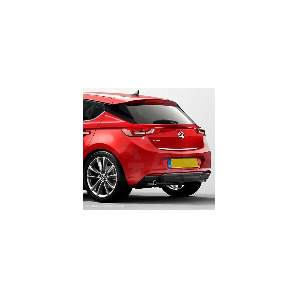 Opel Astra L Vi Hb - Chrome Trunk Trim - Tailgate Accent - Premium Car Rear Detail - Shine Enhancer Tuning 4100957088093