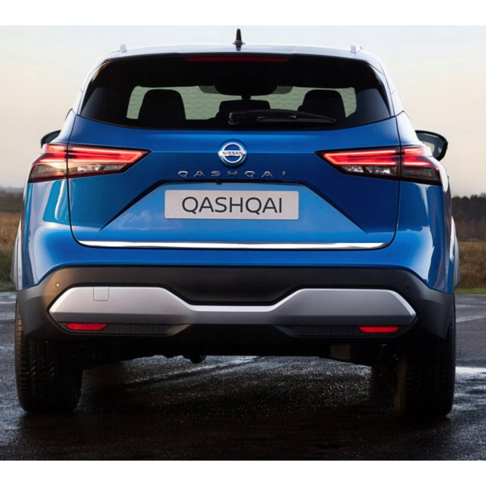 Nissan Qashqai Iii Chrome Trunk Trim - Tailgate Accent - Premium Car Rear Detail - Shine Enhancer 4133983975020